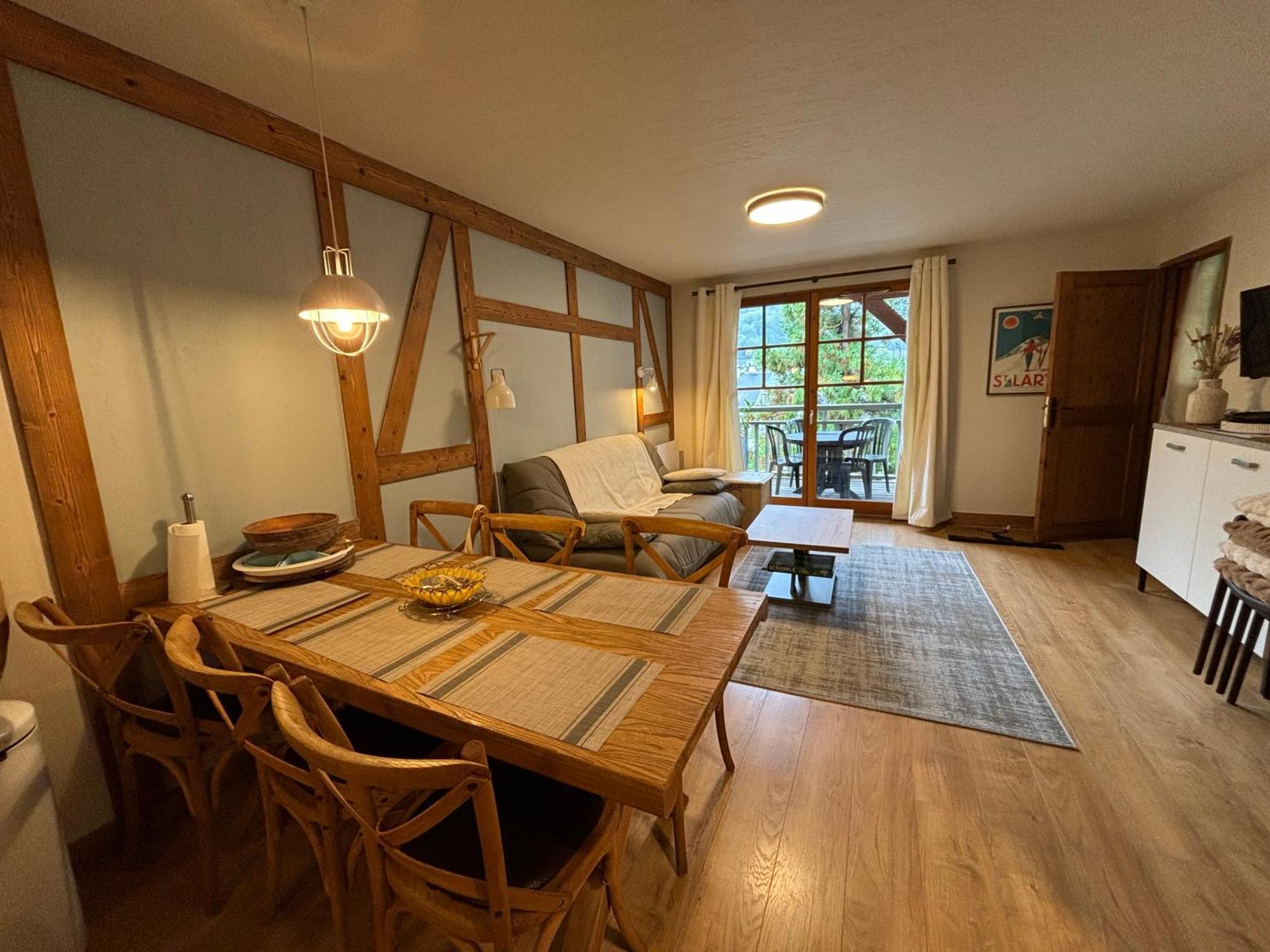 Apparts Au Coeur De St-Lary - Piscine Chauffee Et Sauna Saint-Lary-Soulan Oda fotoğraf